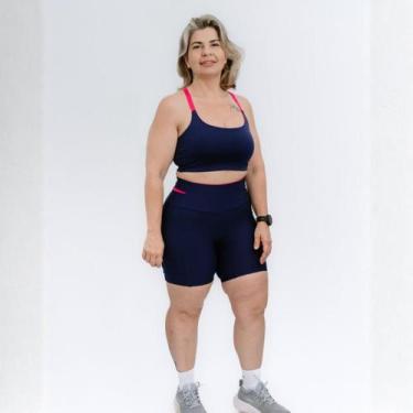 Imagem de Bermuda 360º Compressão 15cm Entrepernas Feminina de Corrida - JV FOR,