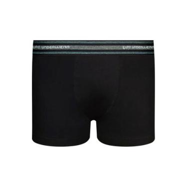 Imagem de Cueca Boxer Infantil Lupo 00141-003 Algodão Com Elastano T. P/GG, G, 9