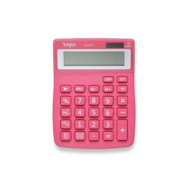 Imagem de Calculadora De Mesa Mv4135 - 12 Dígitos Função Correção Rosa
