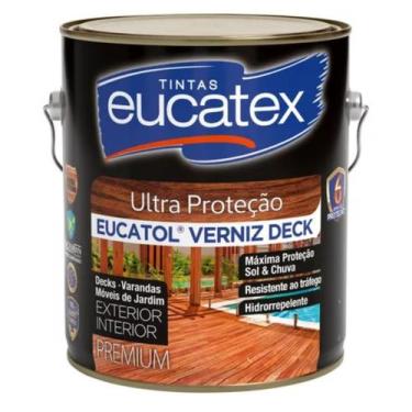 Imagem de Verniz Deck Eucatol Madeira Semi Brilho Premium 3,6l-Eucatex