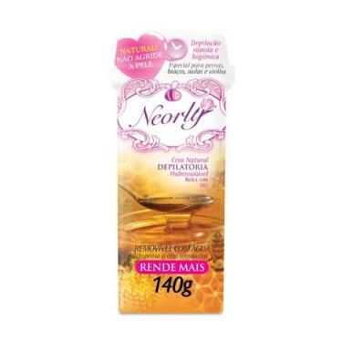 Imagem de Cera Depilatória Hidrossolúvel Roll-On Mel 140g - Neorly