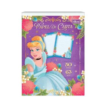 Imagem de Bloco de Papel de Carta 50 Fls Tilibra - Princesas 3