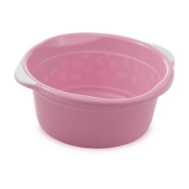 Imagem de Bacia Adoleta para Bebê 15L Conforto, Higiene e Praticidade -, Rosa