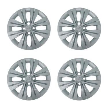 Imagem de Calota 15" Prata Volkswagen Gol / Voyage / Saveiro 2023 (Jogo c/ 4 Cal