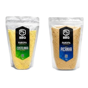 Imagem de Kit farofas flbbq - picanha e costelinha