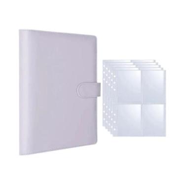Imagem de Álbum De Fotos A5 Em PVC Com Capa De Caderno De Folhas Soltas, 25 Folh
