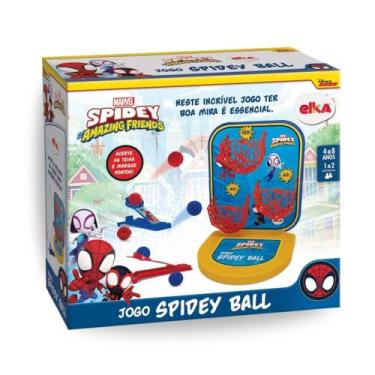 Imagem de Jogo Lança Bolinhas Spidey Brinquedo Menino E Menina Elka