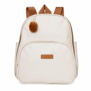 Imagem de Mochila Maternidade Pirulitando Térmica Amor de Mãe OffWhite - Pirulit