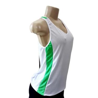 Imagem de Camiseta Regata Nadador Dry Fit Academia Feminina Pp,P,M,G,Gg - Dinalu