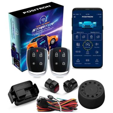 Imagem de Alarme Automotivo Cyber PX 360BT Starter Positron Universal
