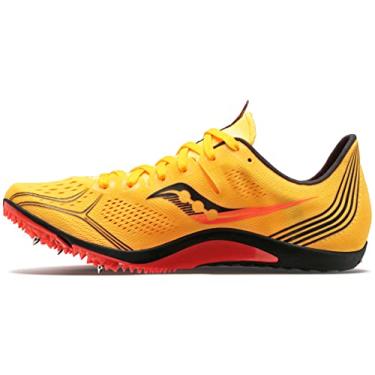 Imagem de Saucony Tênis de corrida masculino Endorphin 3, Vizigld/Vizired, 9