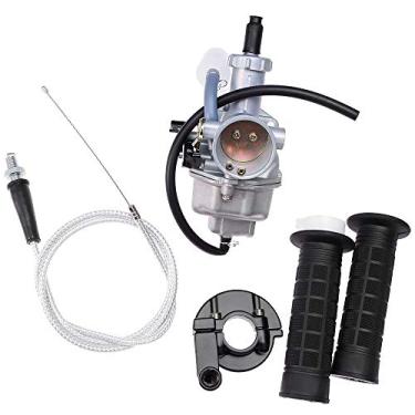 Imagem de Carburador de Carburador para HONDA XR 100 XR 100R XR100R XR100 CRF100F XR200 XR200R XL125S XL100S CB125S com Cabo de Aderência de Mão para guidão
