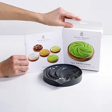 Imagem de Dinara Kasko Molde de silicone arabesco para assar. Molde de silicone flexível para bolo ou mousse do chef de confeitaria Dinara Kasko famoso mundialmente