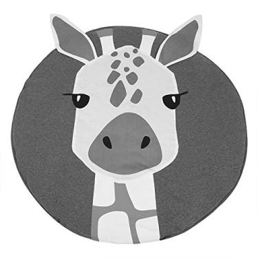 Imagem de Tapete para crianças Tapete para engatinhar com estampa de girafa Almofada infantil Cobertor para engatinhar Decoração do quarto para casa