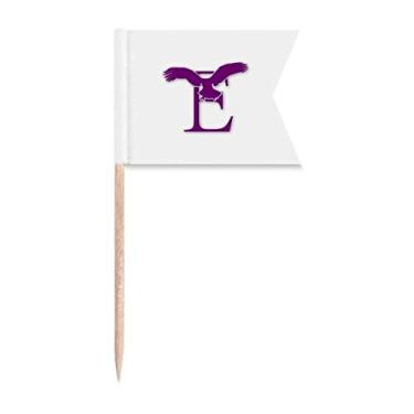 Imagem de Eagle Fly Stay Branch Art Deco Presente Fashion Palito Bandeiras Marcação para Bolo Festa Prato de Queijo