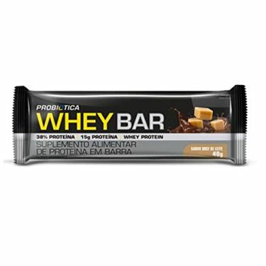 Imagem de Whey Bar Low Carb (40g) - Sabor Doce de Leite, Probiótica