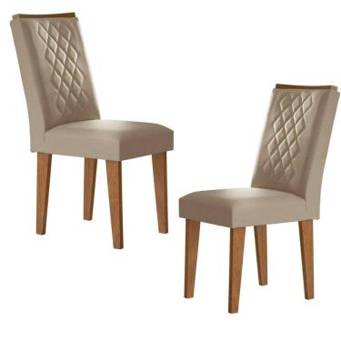 Imagem de Cadeiras para Mesa de Jantar 100% MDF - Jade - Móveis Rufato