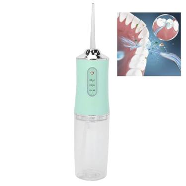 Imagem de Irrigador Jato de Limpeza Dental Higiene Bucal Oral Eletrico Aparelho Ortodontico Escova Dentes Implante Protese Gengiva Lingua