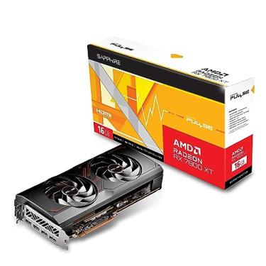 Imagem de Sapphire Placa gráfica para jogos 11330-02-20G Pulse AMD Radeon RX 7800 XT com 16GB GDDR6, AMD RDNA 3