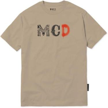 Imagem de Camiseta Mcd Huesos Folklore Sm24 Masculina Bege Arena