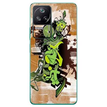 Imagem de Capa Adesivo Skin072 Verso Para Xiaomi Poco F4 2022