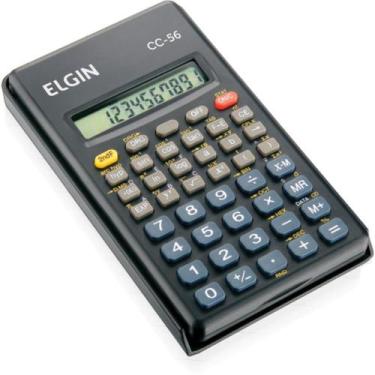 Imagem de Calculadora Cientifica 56 Funcoes 10Dig. 2 Pilhas Aaa - Elgin