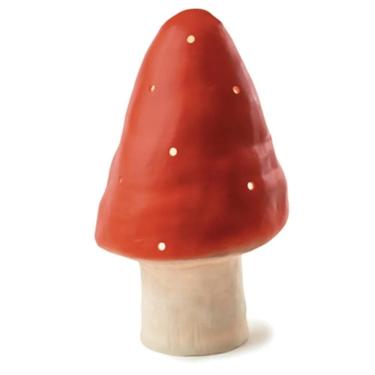Imagem de Luminária Abajur Infantil Cogumelo Vermelho Pequena - Egmont Toys