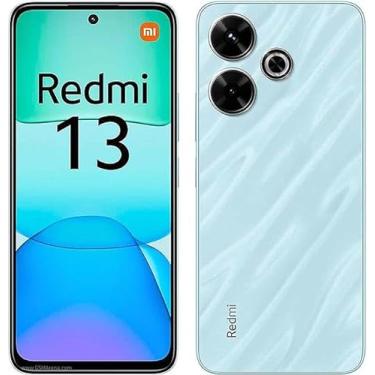 Imagem de Redmi Xiaomi 13 4G LTE (256 GB + 8 GB) ROM global desbloqueada de fábrica GSM 6,7 polegadas 108 MP câmera dupla (Tello Mint & Global) + (Combo de carro de 33 W) (ROM global azul oceano)