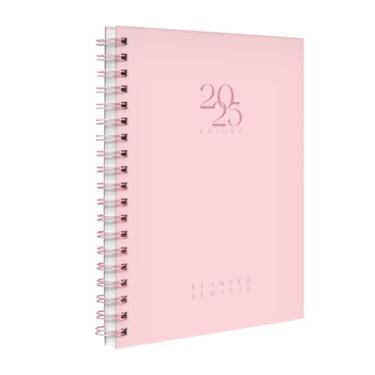 Imagem de Agenda Planner Semanal 2025 Spot Colors Rosa Claro