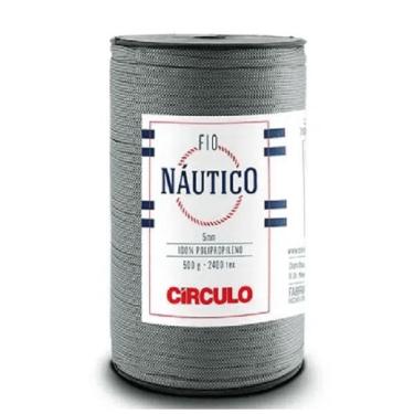 Imagem de Fio Náutico Círculo 5mm 2400 Tex 500g Creme 1074