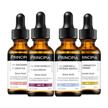 Imagem de Principia Kit 4 Séruns Niacinamida + Peptídeos + Mandélico + Retinóide