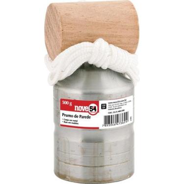 Imagem de Prumo de parede 400g corpo metal - Nove54