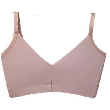 Imagem de Kit 2 Sutiã Moda Íntima Top Sem Costura Soutien Antialérgico Sem Bojo 