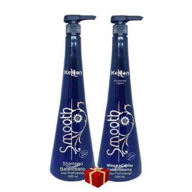 Imagem de Kit Kellan Smooth Shampoo E Ativo Matizador Kellan