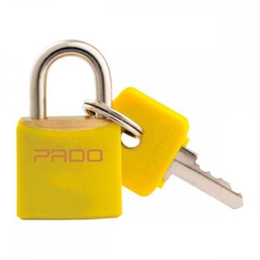 Imagem de Cadeado Pado Color 30 Amarelo - pado cadeados