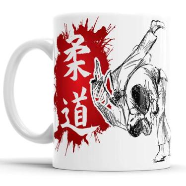 Imagem de Caneca judô kimono artes marciais - Elicomics