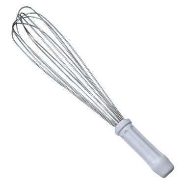 Imagem de Batedor tipo pera 40cm inox branco bp-40 fue inox fouet inox - SOLRAC