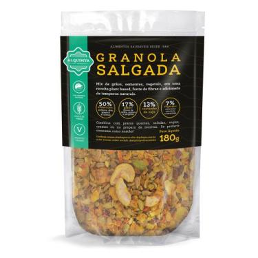 Imagem de Granola Salgada Vegana Alquimya dos Cereais 180g
