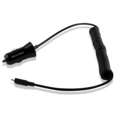 Imagem de Carregador Automotivo Multilaser 2 entradas USB 2.1A CB083