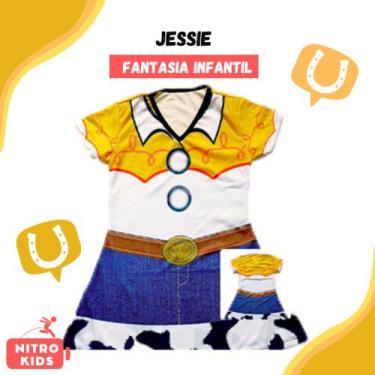 Imagem de Fantasia Vestido Simples da Jessie ( Toy Story) - Podumaju, P