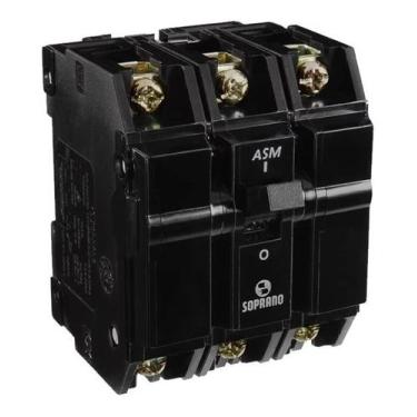 Imagem de Disjuntor Nema Tripolar 15A DLB - Lorenzetti