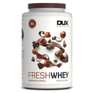Imagem de Fresh Whey Chocolate com Avelã - 900g - Dux Nutrition, Chocolate Belga