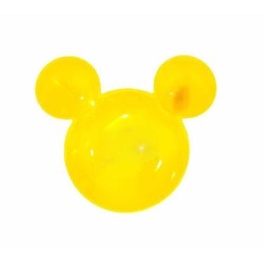 Imagem de Petisqueira Amarela Mickey Minnie Mouse - 19cm - 1 Un - Rizzo - Pareja