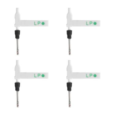 Imagem de 4 peças BSR Agulha Stylus, toca-discos dupla face, agulha de substituição fonógrafo, toca-discos Stylus Stylus para BSR ST-16 ST-17