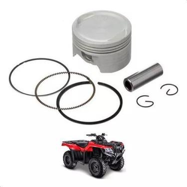 Imagem de Kit Pistão Anéis R1 Quadriciclo Honda Fourtrax 420 0,50