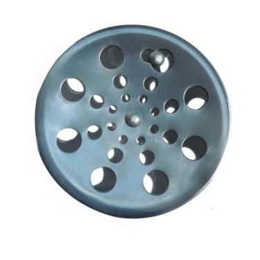 Imagem de Grelha Inox 100mm Redonda Abre Fecha - Overtime