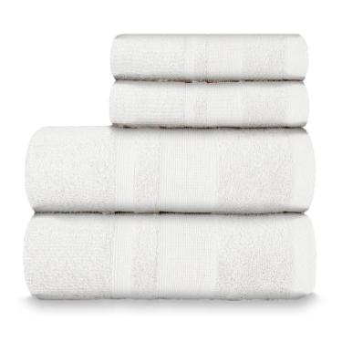 Imagem de Jogo de Toalha Banhão Master 100% Algodão 4 Peças Gramatura 550 - Appe