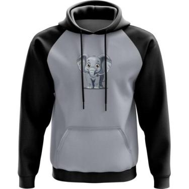 Imagem de Blusa com Capuz Elefante Orelhas Grandes - A Fabriqueta, G