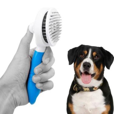 Imagem de Rasqueadeira Removedor Tira Pelos Pet Animais Gato Cachorro - Shopmix