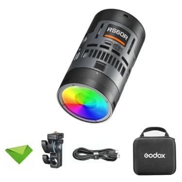 Imagem de GODOX RS60R Luz de vídeo LED RGB , CCT 1800-10000K, 14 efeitos de iluminação, modos HSI e RGBW, HSI e CRI alto 95+ TLCI 95+, suporta controle DMX/APP